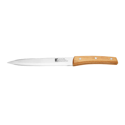 Bergner Nature Slicer Knife (Brown & Silver)