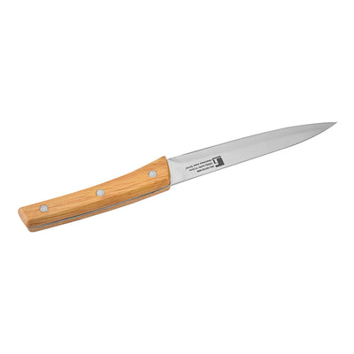 Bergner Nature Utility Knife (Brown & Silver)