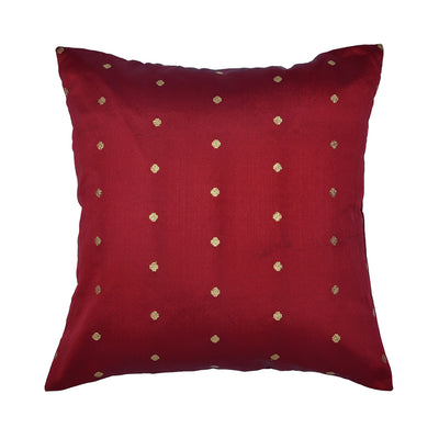 Beverlly Poly Velvet Classique 16" x 16" Cushion Covers Set of 5 (Multicolor)