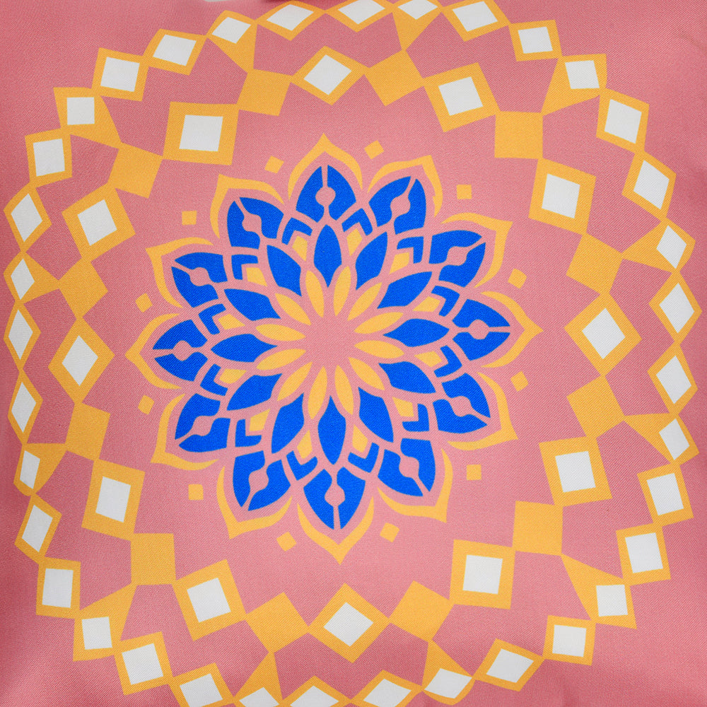 Ariel Mandala Craft Satin Fabric 12