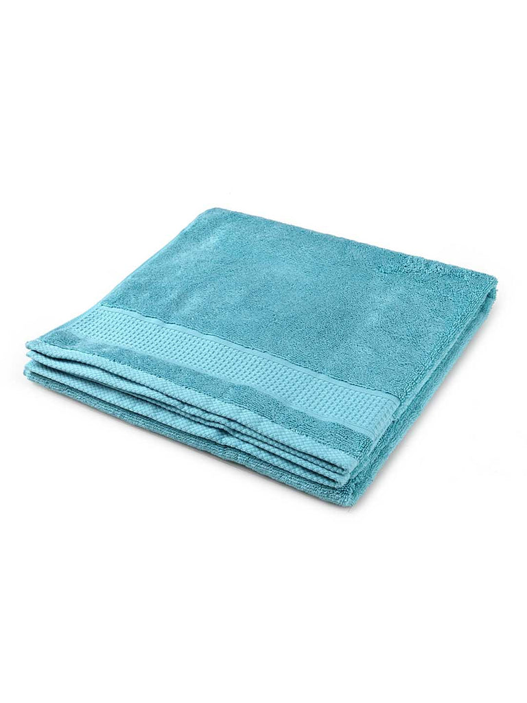Spaces Organic Ocean Bath Towel (Blue)