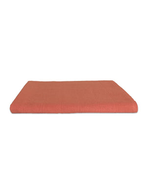 Spaces Livlite 250 GSM Solid Large Bath Towel (Orange)