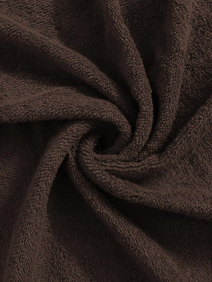 Spaces Day2Day 400 GSM Solid Large Bath Towel (Brown)