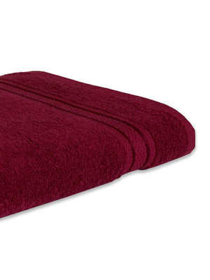 Spaces Swift Dry 450 GSM Solid Large Bath Towel (Red)