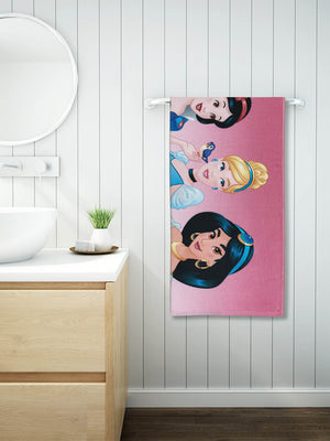 Spaces Kids 380 GSM Disney Large Bath Towel (Pink)