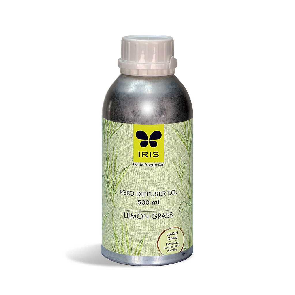 Iris Rd Oil Con Lemon Grass 500Ml( Silver Aluminium Can)