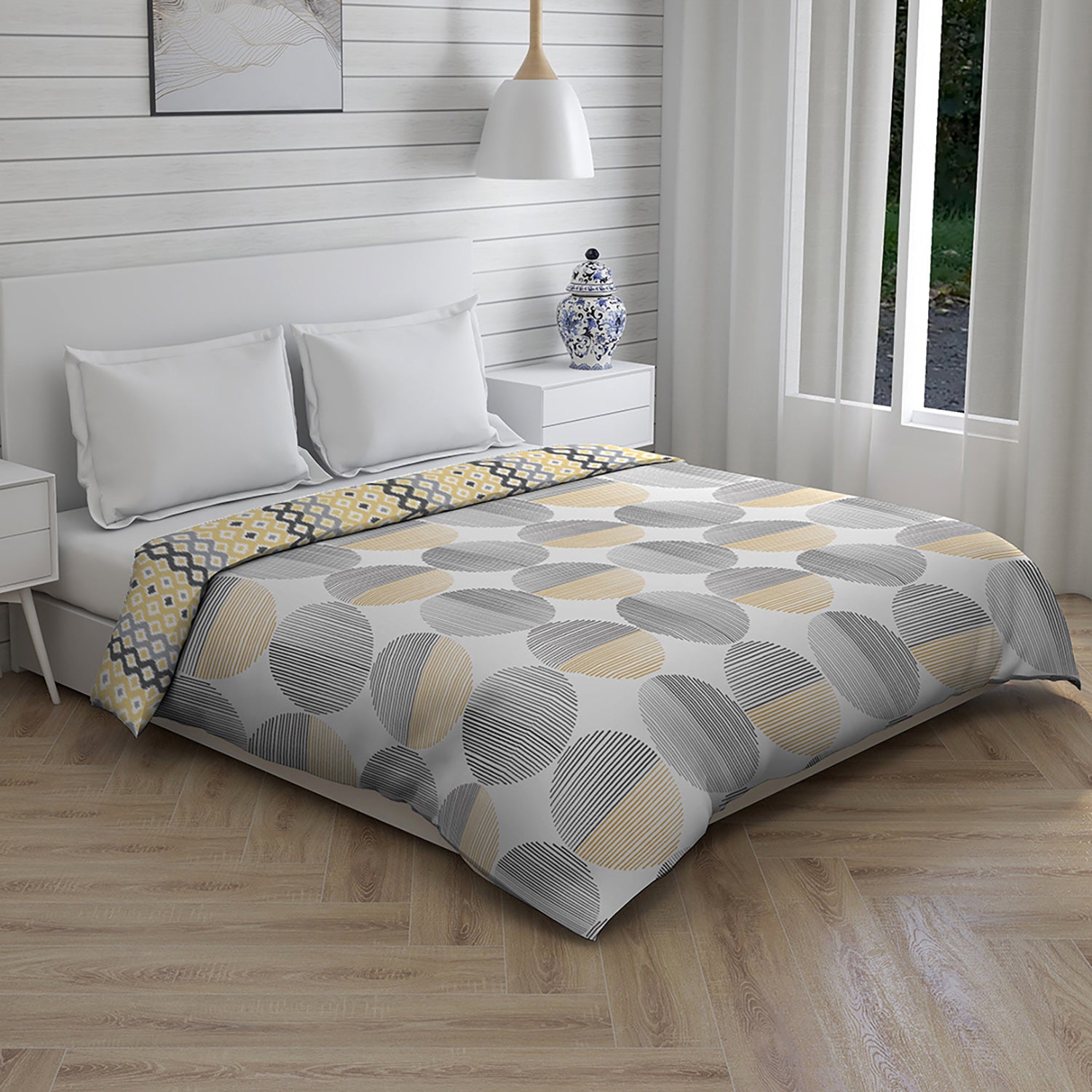 Boutique Living 144 TC Layers Printed Double Comforter