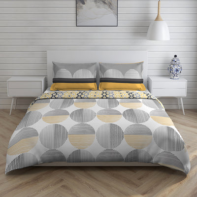Boutique Living 144 TC Printed Layers Bed In A Bag