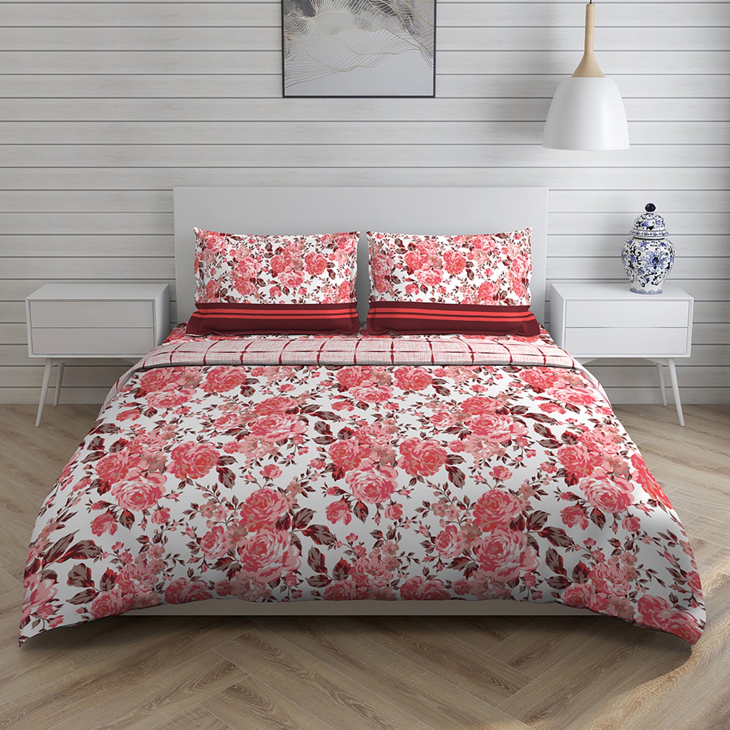 Boutique Living 144 TC Printed Layers Bed In A Bag