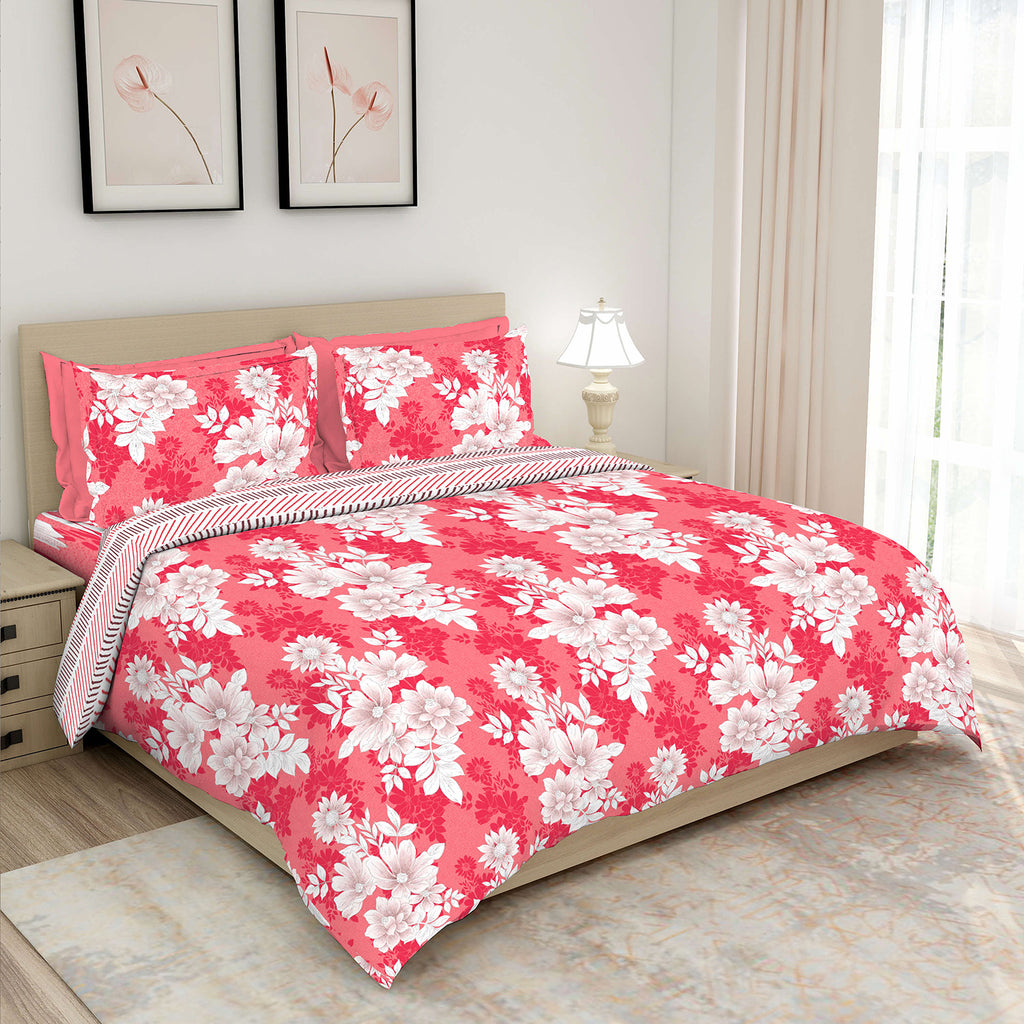 Boutique Living 148 TC Layers Printed Bed In A Bag