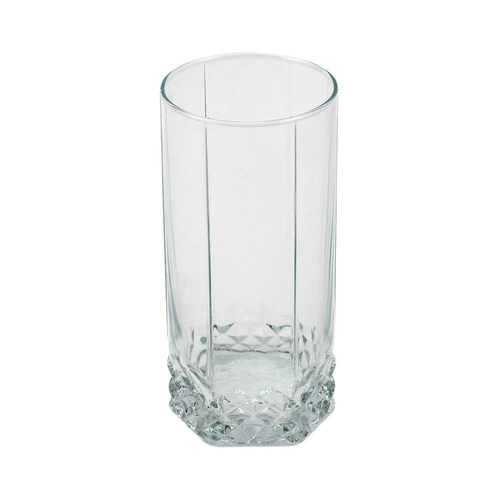 Valse Long Beer 430 ml Glass 6 Pieces (Clear)