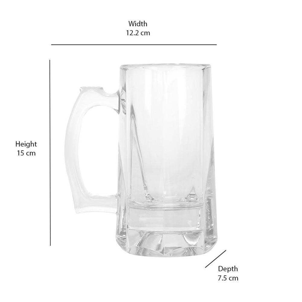 Pub Beer 300 ml Mug (Transparent)