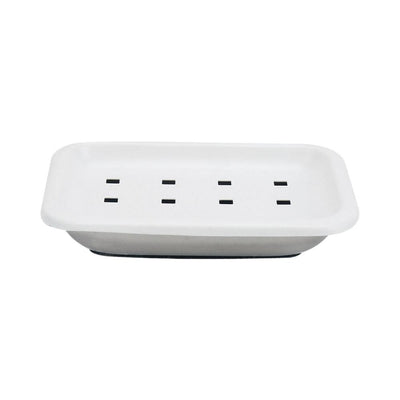 Rectangular Soap Dish (White)