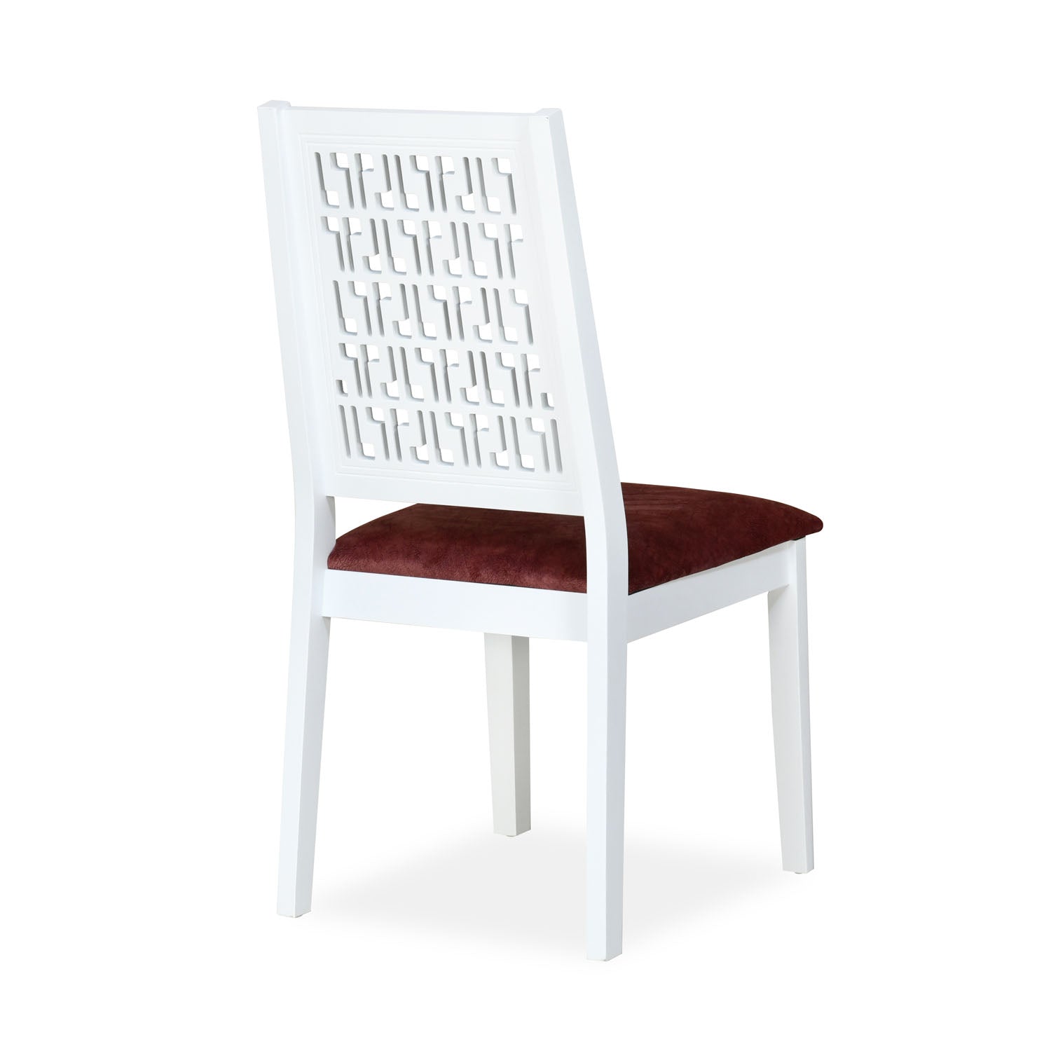 Angelo Solid Wood Dining Chair (White)