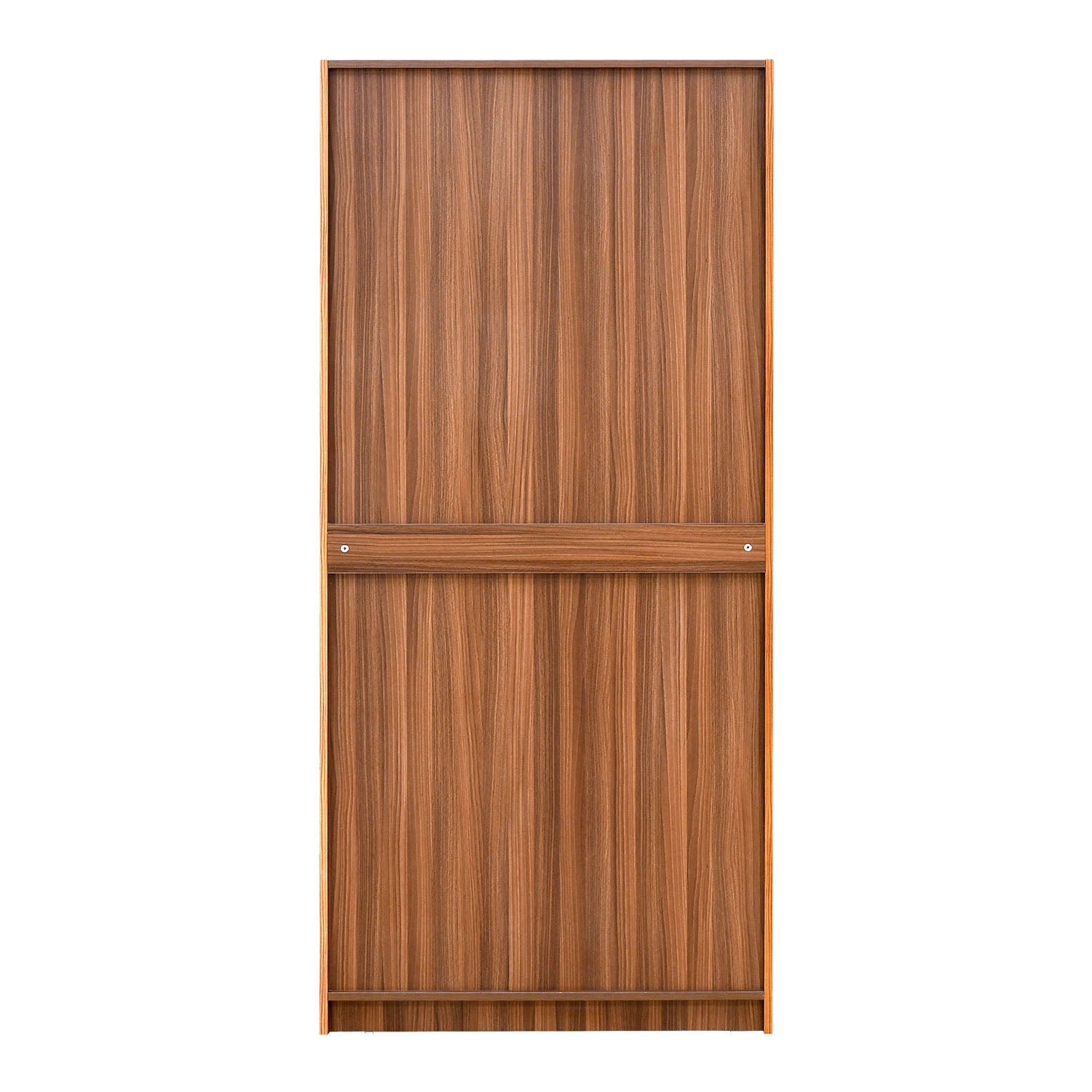 Ankara Engineered Wood 2 Door Wardrobe (Walnut)