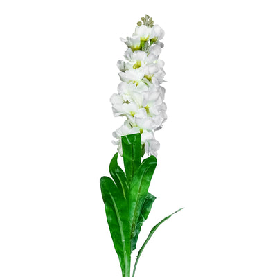 Gladiolus Artificial Stick (White)