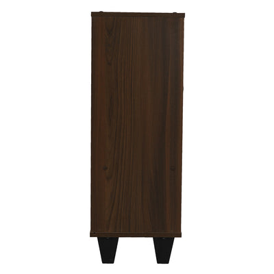 Astero Engineered Wood Shoe Cabinet (Walnut)