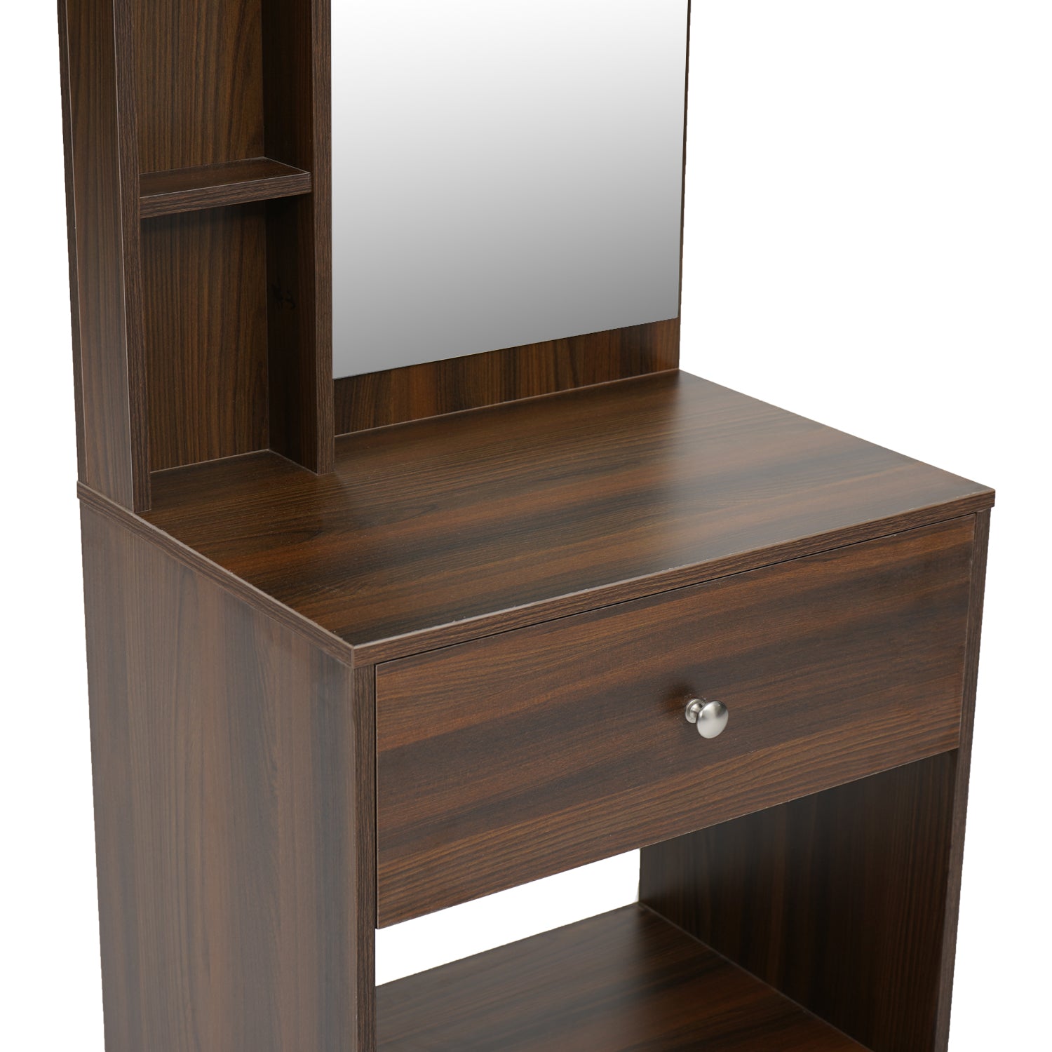 Bergen Dresser with Mirror (Classic Walnut)