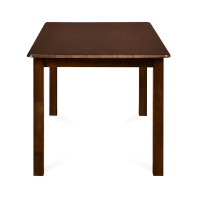 Bruni 4 Seater Dining Table (Dark Walnut)