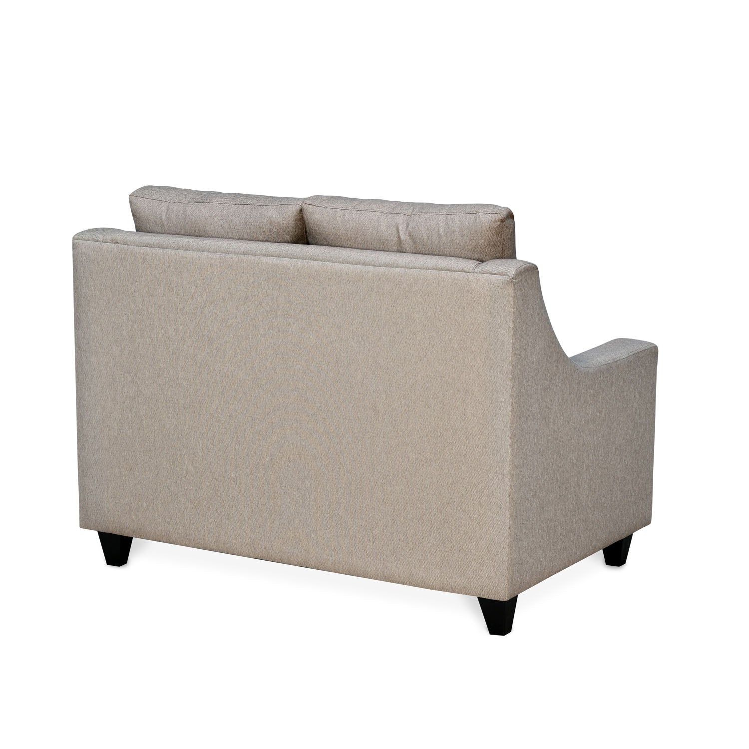 Brutus 2 Seater Fabric Sofa (Light Brown)