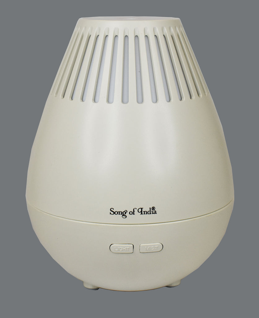Song of India 150 ml. White USB Ultrasonic Diffuser with LED Lights