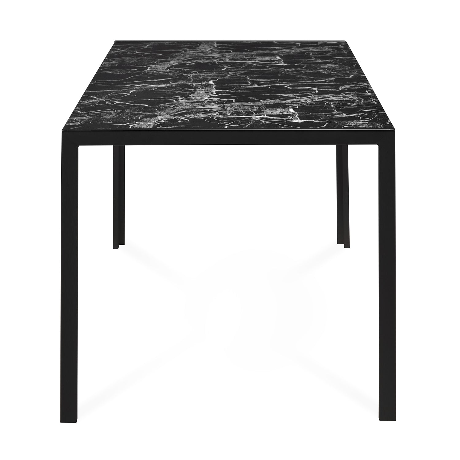 Caleb 6 Seater Dining Table (Black)