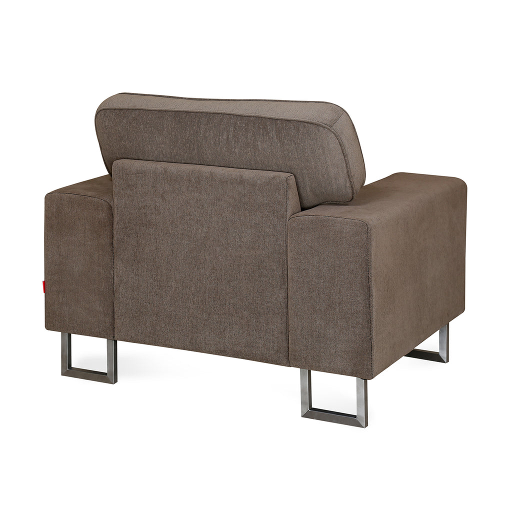 Chicago 1 Seater Sofa (Brown)