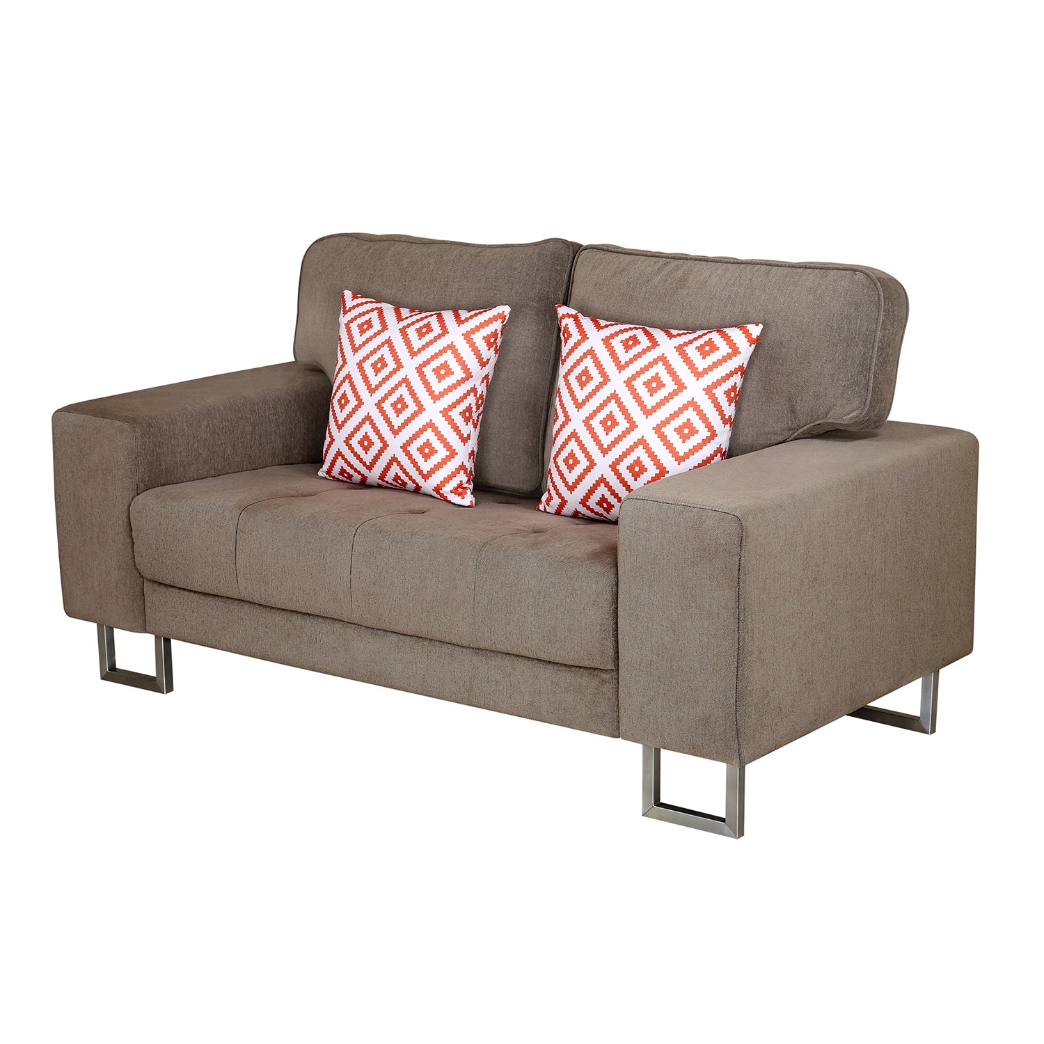 Chicago 2 Seater Sofa (Brown)