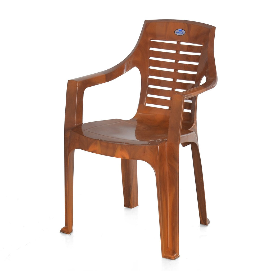 Nilkamal CHR 6020 Mid Back Chair with Arm (Mango Wood)