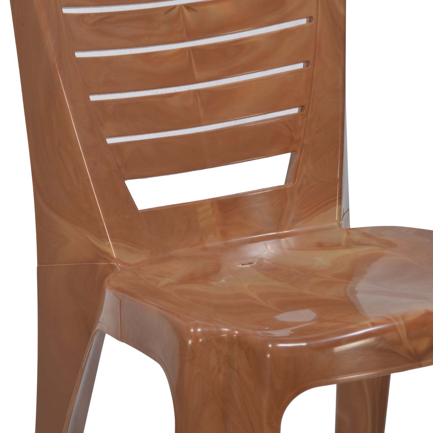 Nilkamal Armless Chair CHR4025 (Pear Wood)