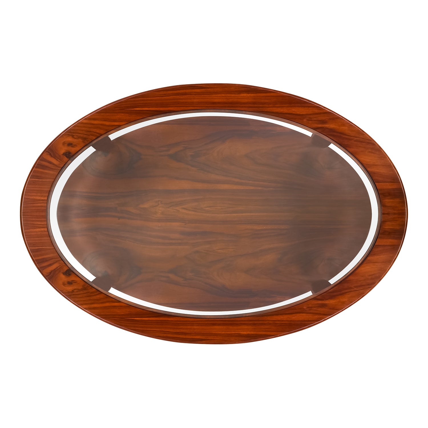 Claresta Solid Wood Center Table (Brown)