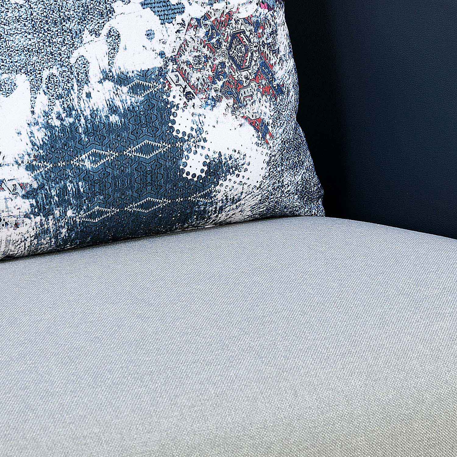 Corbin Fabric 3 Seater Sofa (Grey)