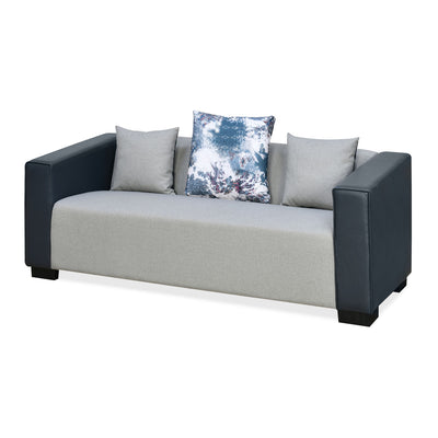 Corbin Fabric 3 Seater Sofa (Grey)