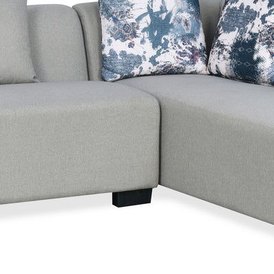 Corbin Fabric Corner Sofa (Grey)