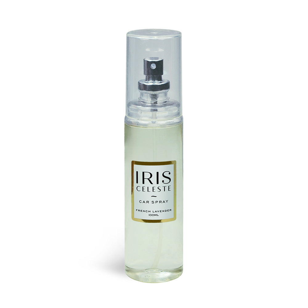 Iris Car Spray 100 Ml( White Colour Pet Bottle)