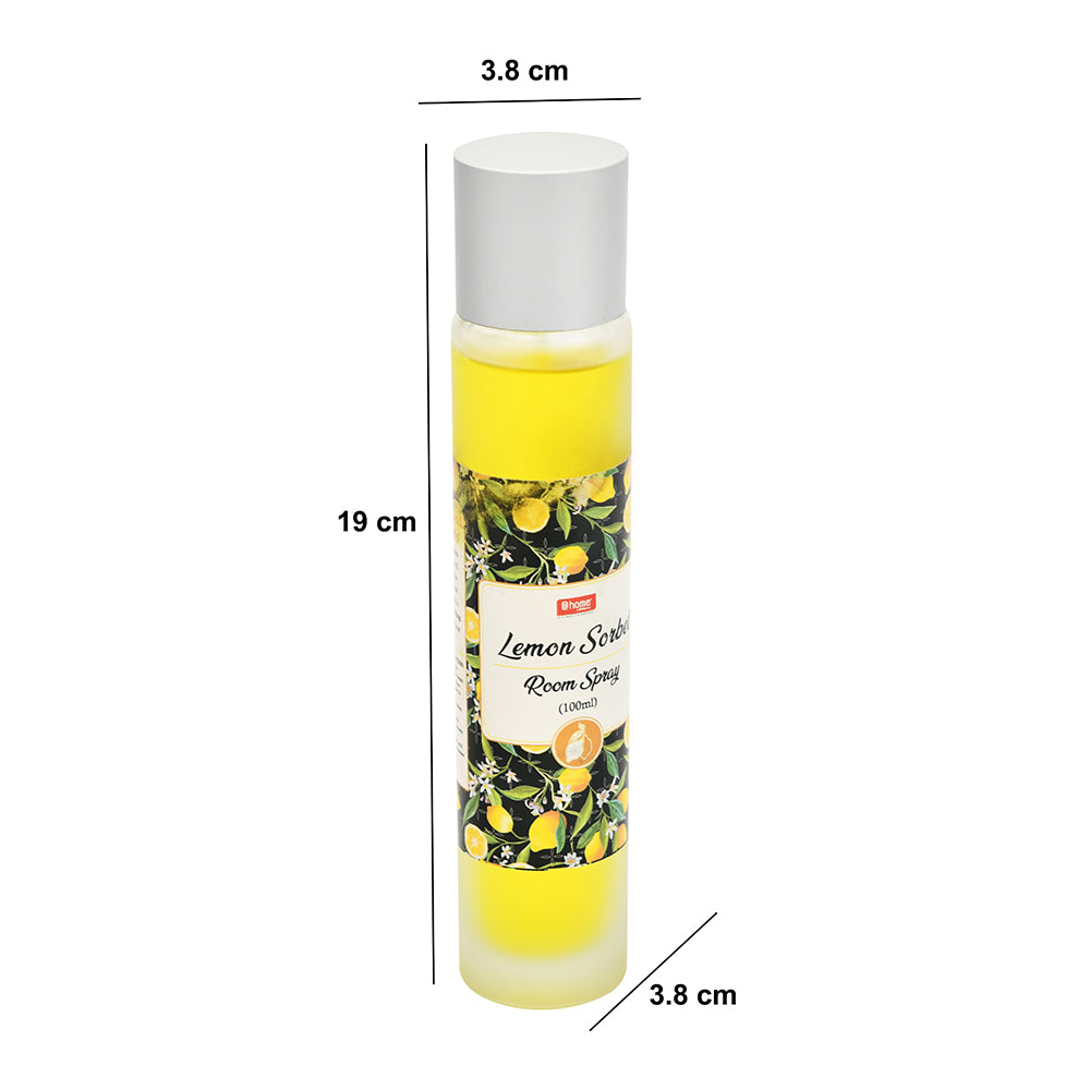 Lemon Sorbet 100 ml Air Freshener Room Spray (Yellow)