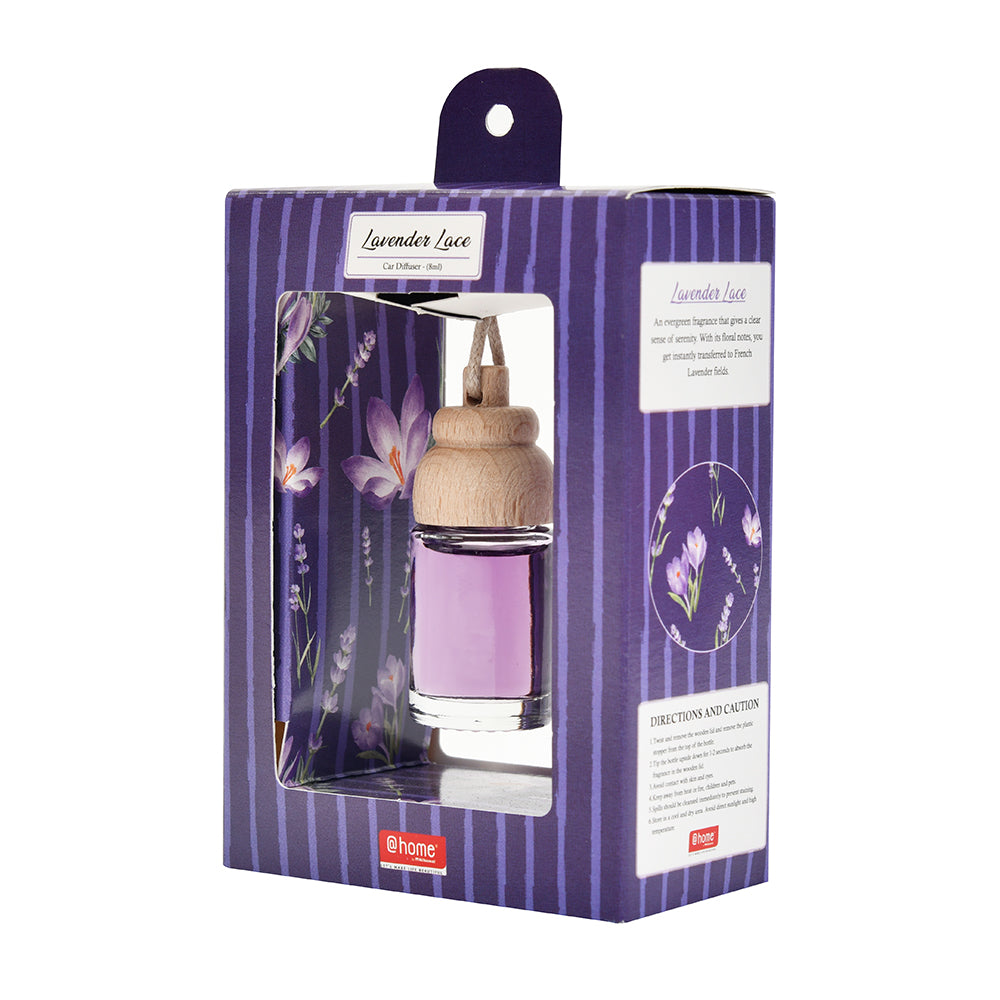 Lavender Lace 8 ml Car Diffuser Spray (Purple)