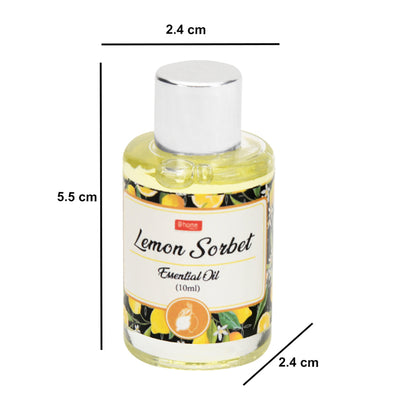 Lemon Sorbet Essential Oil Set of 2 (10 ml each, Yellow)