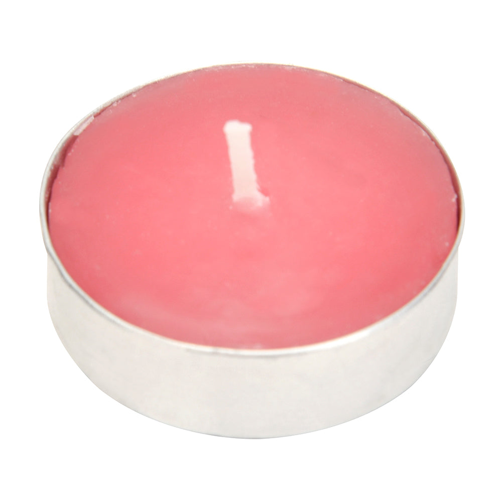 Orchid Garden Scented Wax Tealight Candles Pack of 15 (Pink)