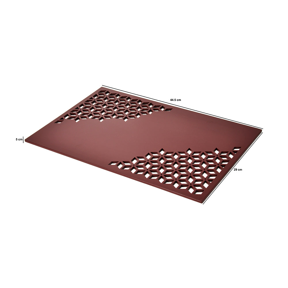 MDF Table Placemat (Brown & Beige)