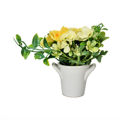 Watering Can Shaped Potted Plant (Yellow)