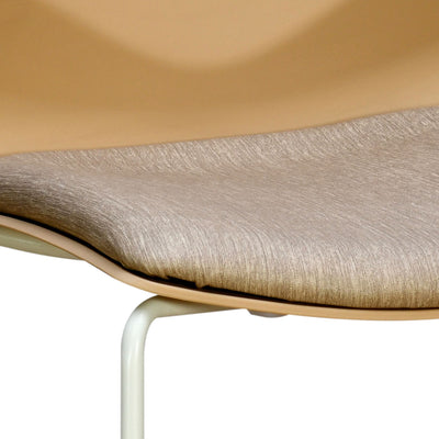 Ember Metal Dining Chair (Beige)