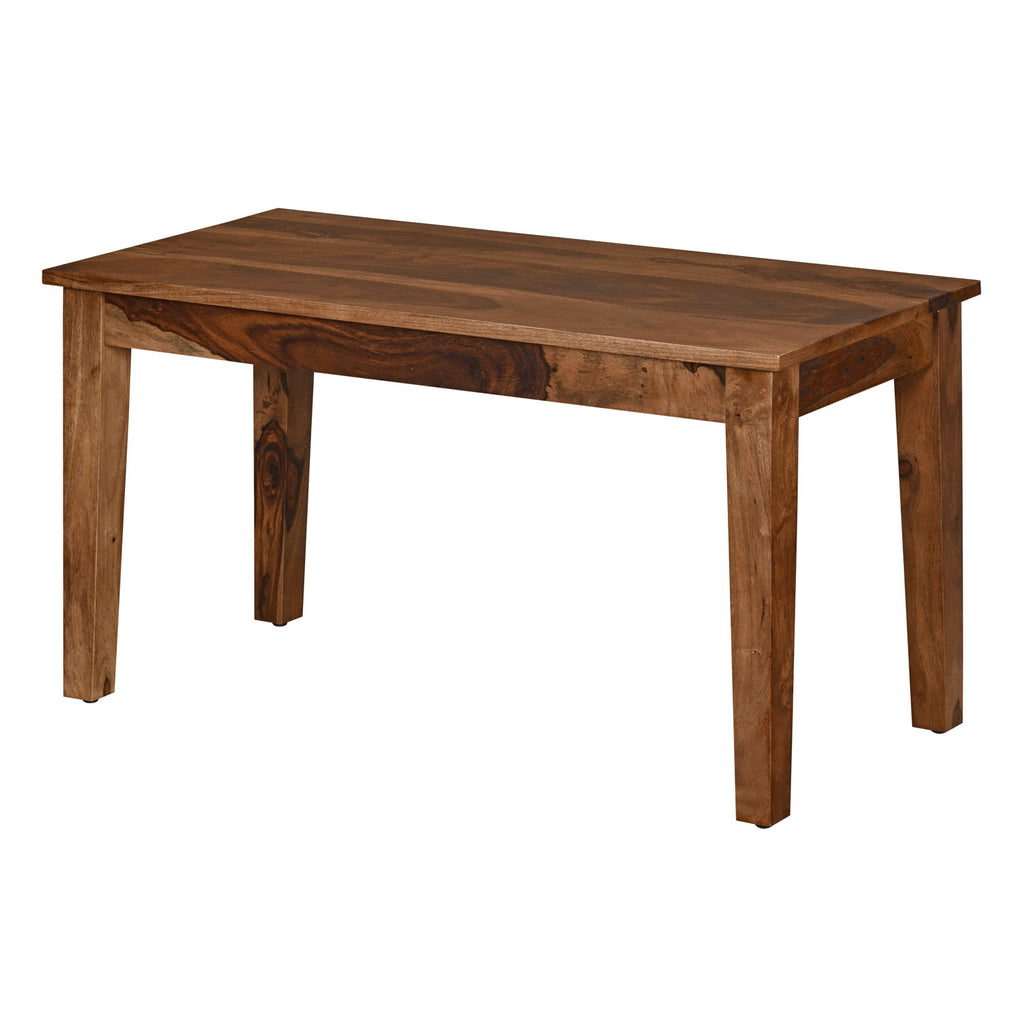 Europa Solid Wood 4 Seater Dining Bench (Walnut)