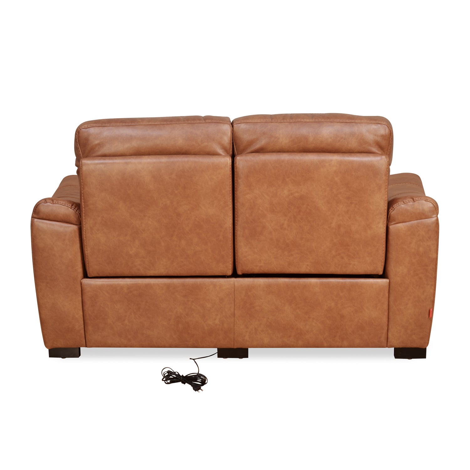Evelyn 2 Seater Sofa Electrical Recliner (Tan Brown)