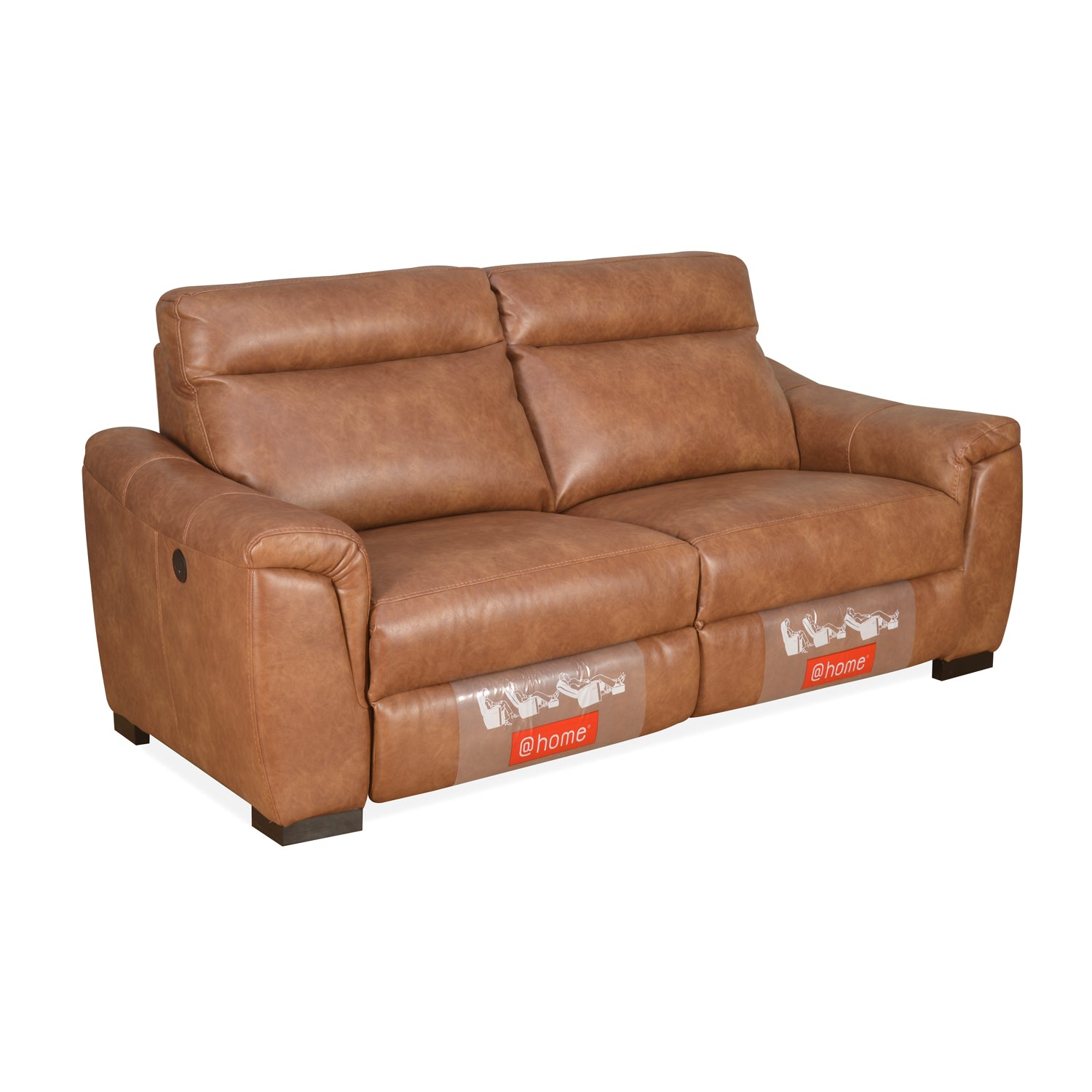 Evelyn 3 Seater Sofa Electrical Recliner (Tan Brown)