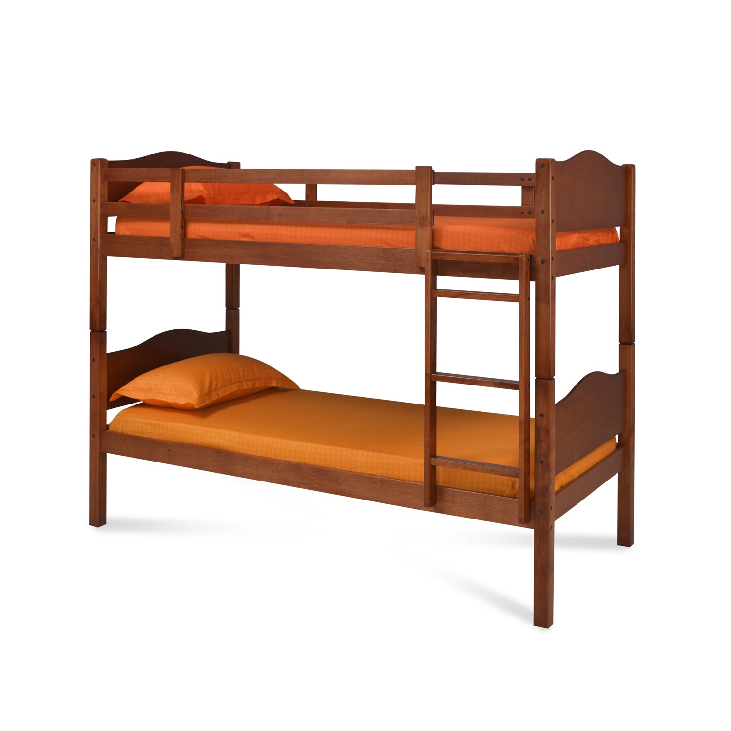 Kester Solid Wood Bunk Bed (Dark Oak)