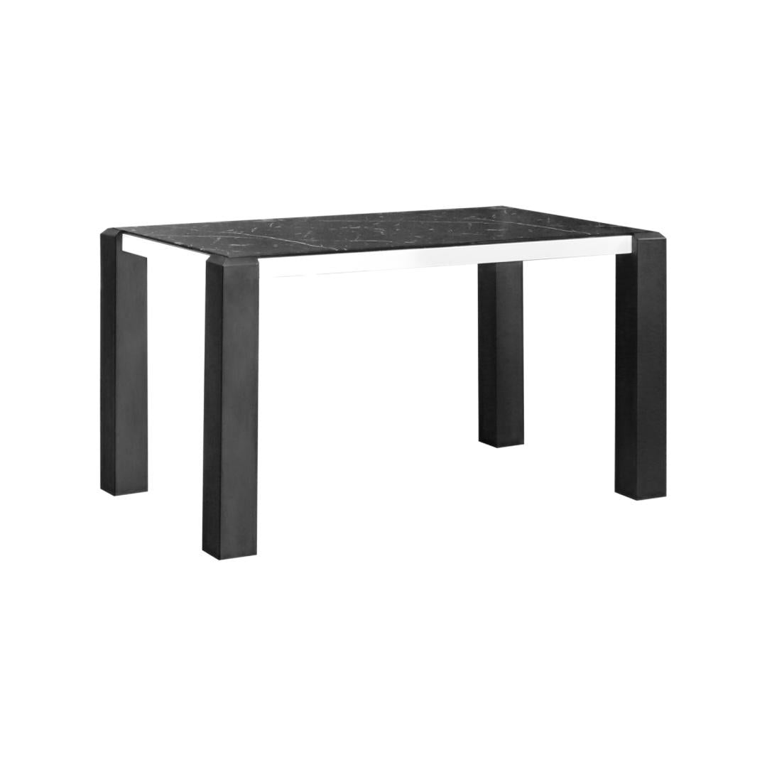 Fortica 6 Seater Dining Table (Black)