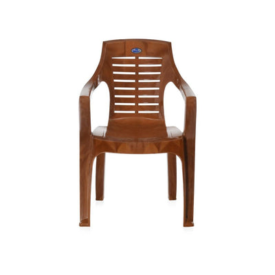 Nilkamal CHR 6020 Mid Back Chair with Arm (Pear Wood)