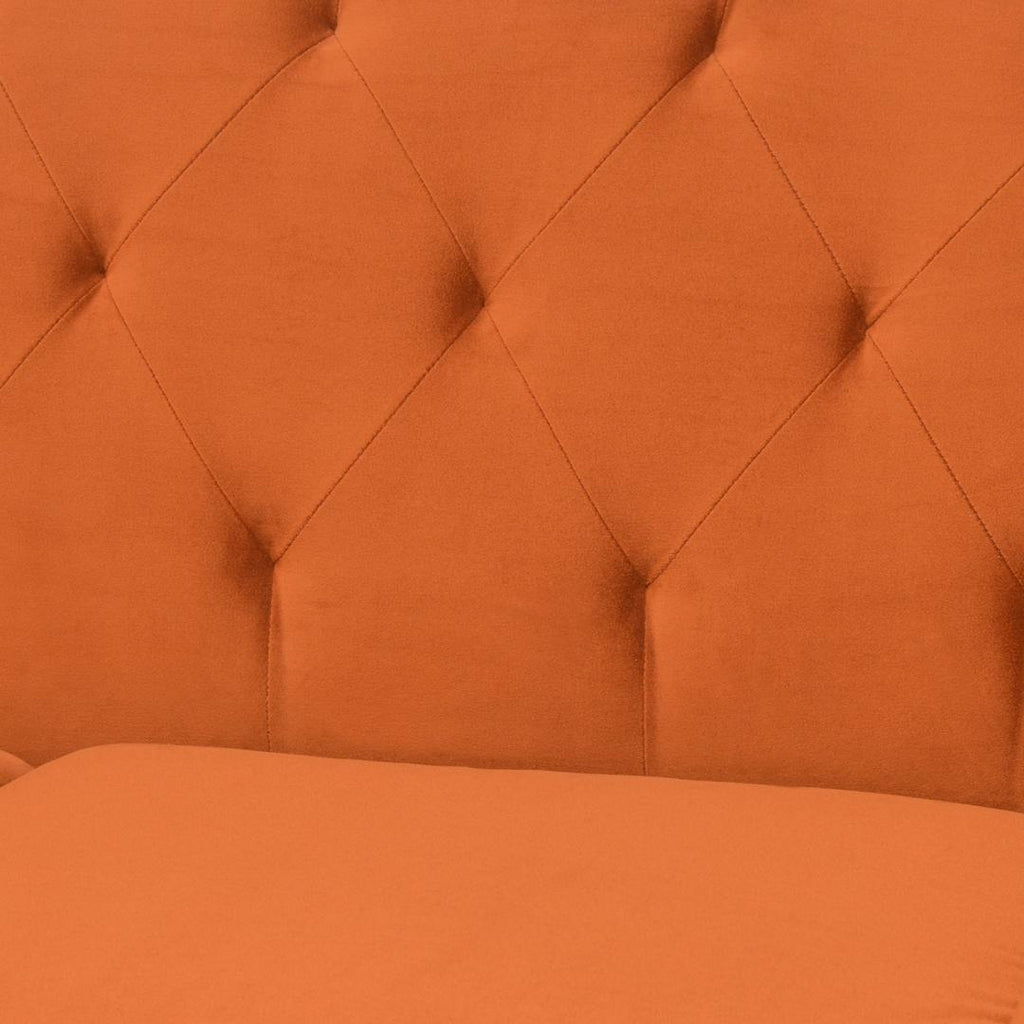 Jennifer 3 Seater Sofa (Rust)