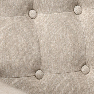 Matthew 1 Seater Fabric Sofa (Beige)